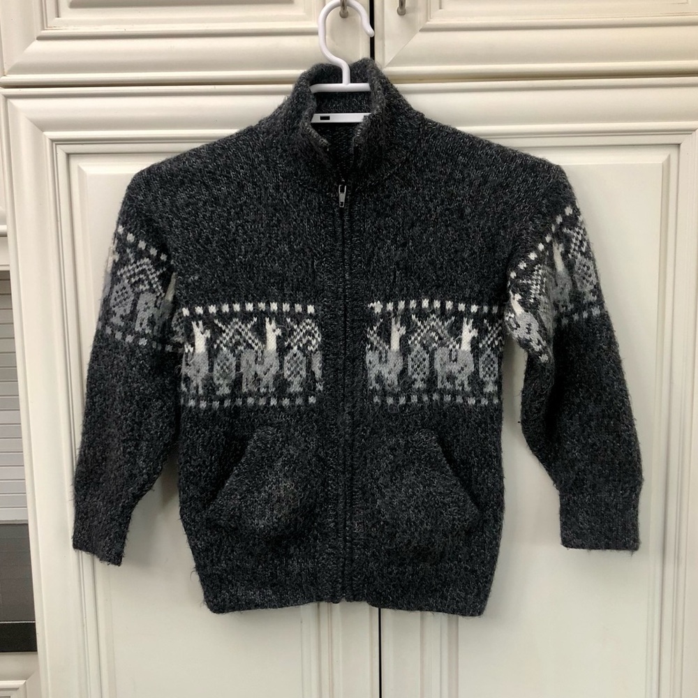 Authentic Peruvian children’s alpaca sweater